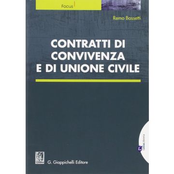 Contratti Di Convivenza E Di Unione Civile - Bassetti Remo - Giappichelli - 9788875242787
