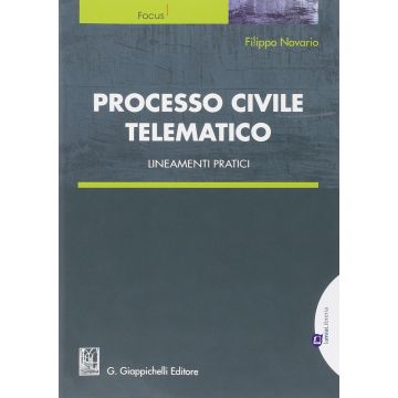 Processo Civile Telematico. Lineamenti Pratici - Novario Filippo - Giappichelli - 9788875242855