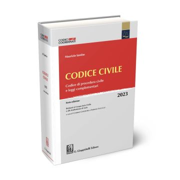  Codice Civile 2023 e Codice di procedura civile e leggi complementari (Concorso Magistratura - Santise Maurizio - Giappichelli)