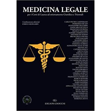 Medicina Legale per i corsi di laurea ad orientamento Giuridico e triennali Idelson Gnocchi