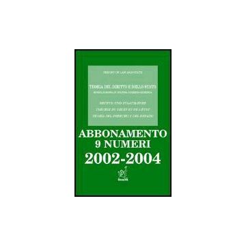 Teoria Del Diritto E Dello Stato. Rivista Europea Di Cultura E Scienza Giuridica -  - Aracne - 9788879994194