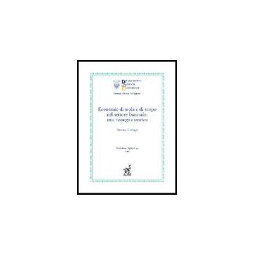 Economie Di Scala E Di Scopo Nel Settore Bancario. Una Rassegna Teorica - Costagli Simona - Aracne - 9788879995597