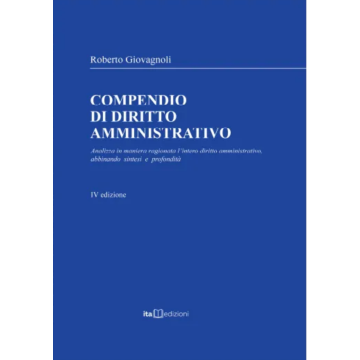 Giovagnoli Compendio di diritto amministrativo 2024