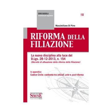 Riforma Della Filiazione - Di Pirro Massimiliano - Simone - 9788891401786