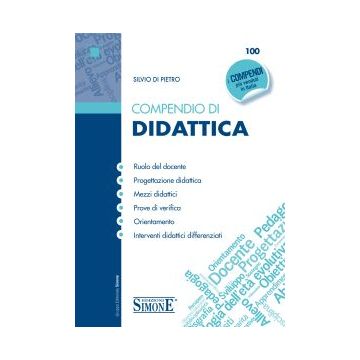 Compendio Di Didattica - Di Pietro Silvio - Simone - 9788891401960