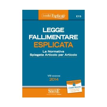 Legge Fallimentare Esplicata -  - Simone - 9788891402905