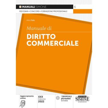 Manuale di diritto commerciale 2022. Con aggiornamento online