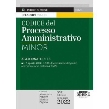 Codice del Processo Amministrativo 2023 (Codici Minor)