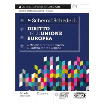 Schemi & schede di diritto dell'Unione Europea 2023