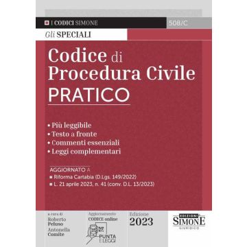 Codice di Procedura Civile Pratico 2023. Con aggiornamento online