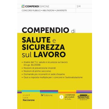 Compendio di salute e sicurezza sul lavoro 2024 - Simone