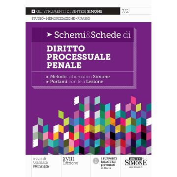 Schemi & schede di diritto processuale penale 2025 - Simone