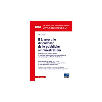 Il Lavoro Alle Dipendenze Delle Pubbliche Amministrazioni 
