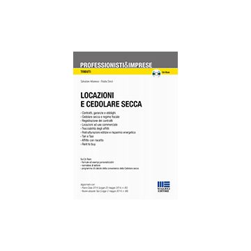 Locazioni, Cedolare Secca. Con Cd-rom - Donzi' Rosita; Albanese Salvatore - Maggioli Editore - 9788891604637