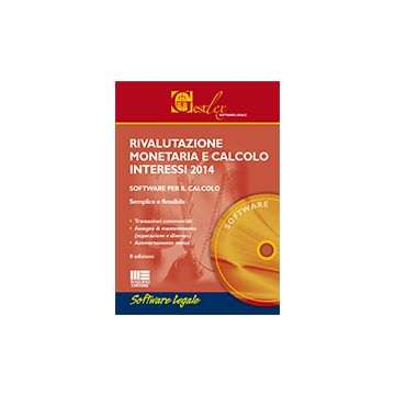 Rivalutazione Monetaria E Calcolo Interessi 2014. Cd-rom -  - Maggioli Editore - 9788891604699