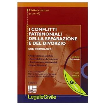 I Conflitti Patrimoniali Della Separazione E Del Divorzio  - Santini Matteo - Maggioli Editore - 9788891605399
