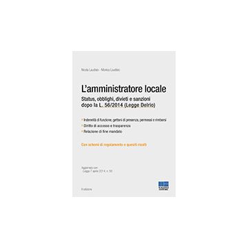 L' Amministrazione Locale  - Laudisio Monica; Laudisio Nicola - Maggioli Editore - 9788891605818