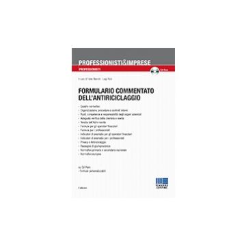 Formulario commentato dell'antiriciclaggio