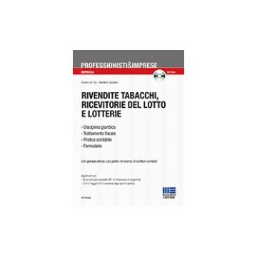 Rivendite tabacchi, ricevitorie del lotto e lotterie     [Giordano; Poon - Maggioli Editore]
