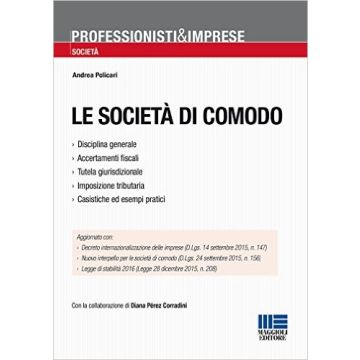 Le società di comodo     [Policari - Maggioli Editore]