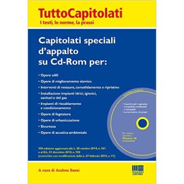 Capitolati speciali d’appalto su Cd-Rom    [Bassi - Maggioli Editore]