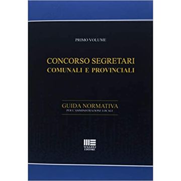 Concorso segretari comunali e provinciali