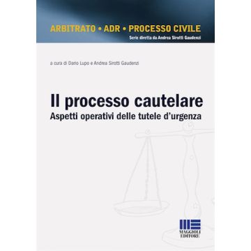 Il processo cautelare. Aspetti operativi delle tutele d'urgenza