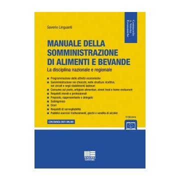 Manuale della somministrazione di alimenti e bevande 2/ed.