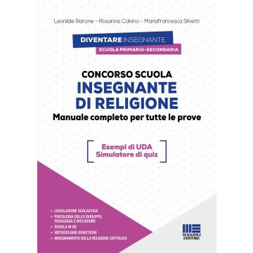 Concorso scuola. Insegnante di religione. Con espansione online. Con software di simulazione