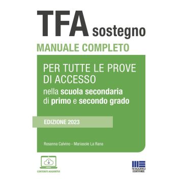 TFA sostegno nella scuola secondaria di primo e secondo grado 2023
