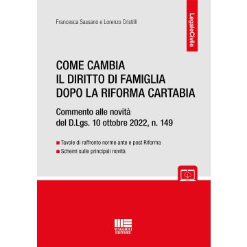 Come cambia il diritto di famiglia dopo la Riforma Cartabia