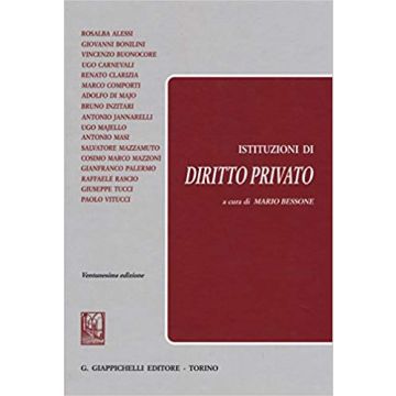 Istituzioni Di Diritto Privato - Bessone M.  - Giappichelli - 9788892100237