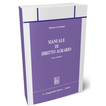 Manuale di diritto agrario 9/ed.