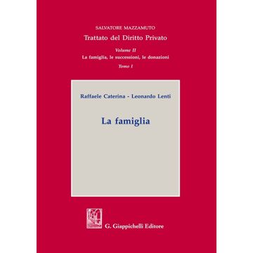 Trattato del diritto privato. Vol. 2/1: La famiglia, le successioni, le donazioni. La famiglia