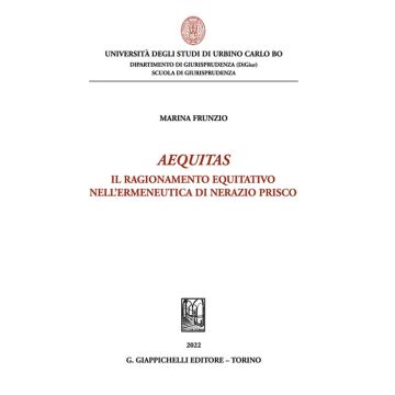 Aequitas. Il ragionamento equitativo nell'ermeneutica di Nerazio Prisco