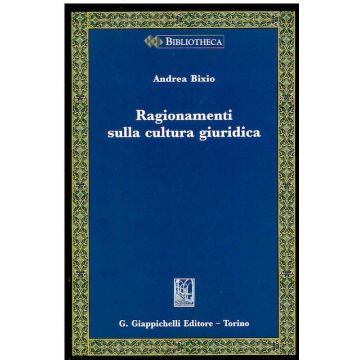 Ragionamenti sulla cultura giuridica