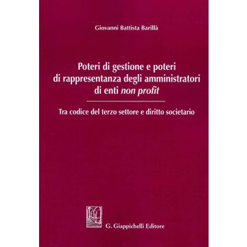 Poteri di gestione e poteri di rappresentanza degli amministratori di enti non profit. Tra codice del terzo settore e diritto societario