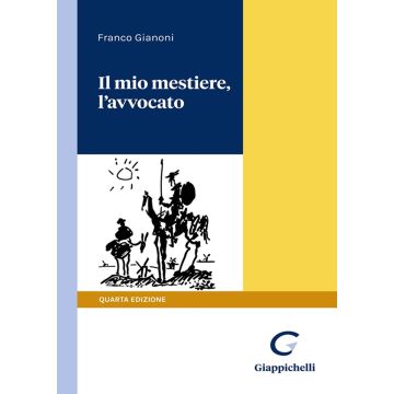Gianoni il mio mestiere l'avvocato giappichelli
