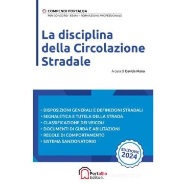 La disciplina della circolazione stradale 2024 Portalba