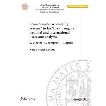 From «capital accounting system» to Ias/Ifrs through a national and international literature analysis
