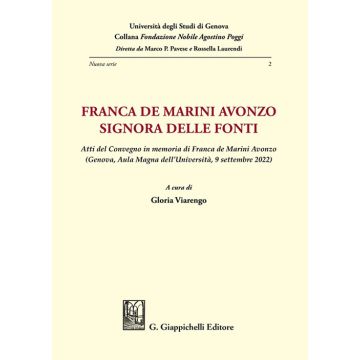 Franca de Marini Avonzo. Signora delle fonti