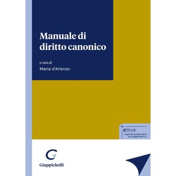 Manuale di diritto canonico [Maria D'Arienzo - Giappichelli]