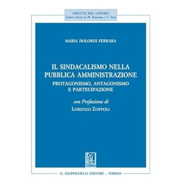 Il sindacalismo nella pubblica amministrazione. Protagonismo, antagonismo e partecipazione (Ferrara Maria Dolores - Giappichelli)