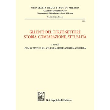 Gli enti del terzo settore. Storia, comparazione, attualità [Tenella, Maspes, Valditara - Giappichelli]