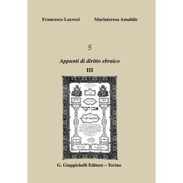 5. Appunti di diritto ebraico. Vol. 3