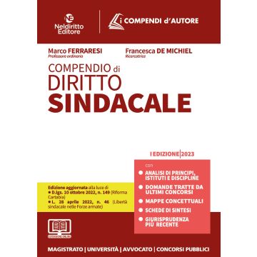 Compendio di Diritto Sindacale 2023. Con espansione online