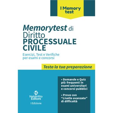 Memorytest di diritto processuale civile 2023