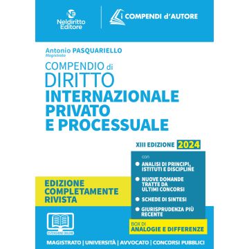 Compendio di diritto internazionale privato e processuale 2024 neldiritto editore