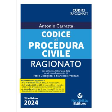 Codice di Procedura Civile ragionato 2024
