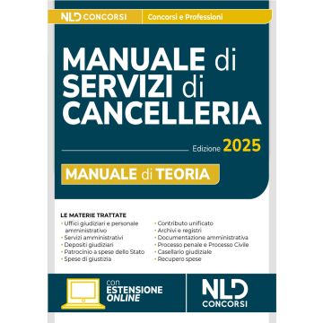 Manuale dei servizi di cancelleria 2025. Con espansione online - NLD 
